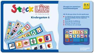 SteckLÜK. Kindergarten 6: Alter 3 - 4 (blau)