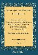 Berichte Über die Verhandlungen der Königlich Sächsischen Gesellschaft der Wissenschaften zu Leipzig, 1853, Vol. 5