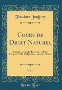 Cours de Droit Naturel, Vol. 1