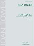 Joan Tower: For Daniel: For Violin, Violoncello, and Piano [With 1 Musical Part]