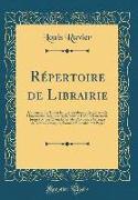 Répertoire de Librairie