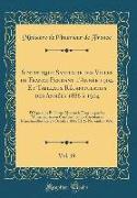 Statistique Sanitaire des Villes de France Pendant l'Année 1904, Et Tableaux Récapitulatifs des Années 1886 à 1904, Vol. 19