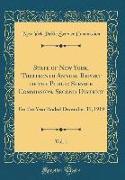 State of New York, Thirteenth Annual Report of the Public Service Commission, Second District, Vol. 1: For the Year Ended December 31, 1919 (Classic R