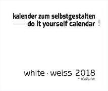 White - Weiss 2024 - Blanko Gross XL Format