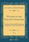 Handbuch der Eisenhüttenkunde, Vol. 3