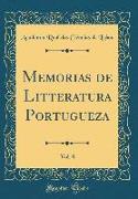 Memorias de Litteratura Portugueza, Vol. 8 (Classic Reprint)