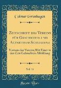 Zeitschrift des Vereins für Geschichte und Alterthum Schlesiens, Vol. 31