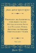 Phantasien des Alterthums, oder Sammlung der Mythologischen Sagen der Hellenen, Römer, Aegypter und Anderer Orientalischen Völker, Vol. 5 of 5 (Classic Reprint)