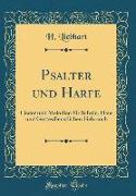 Psalter und Harfe