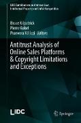 Antitrust Analysis of Online Sales Platforms & Copyright Limitations and Exceptions