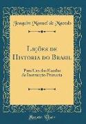 Lições de Historia do Brasil