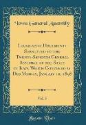 Legislative Documents Submitted to the Twenty-Seventh General Assembly of the State of Iowa, Which Convened at Des Moines, January 10, 1898, Vol. 5 (C