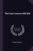 The Frazer Lectures 1922 1932