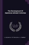 The Development of American Literary Criticism