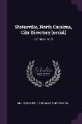 Statesville, North Carolina, City Directory [serial]: 4 (1916/1917)