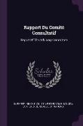 Rapport Du Comité Consultatif: Report of the Advisory Committee