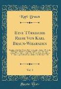 Eine Türkische Reise Von Karl Braun-Wiesbaden, Vol. 3