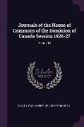 Journals of the House of Commons of the Dominion of Canada Session 1926-27, Volume 64