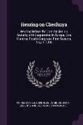 Hearing on Chechnya: Hearing Before the Commission on Security and Cooperation in Europe, One Hundred Fourth Congress, First Session, May 1