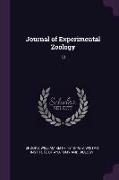Journal of Experimental Zoology: 12