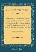 Minutes of the Forty-Sixth Annual Convention of the Evangelical Lutheran Synod and Ministerium of South Carolina and Adjacent States: Convened in St