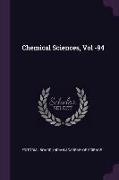 Chemical Sciences, Vol -94