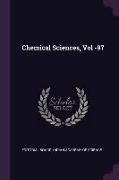 Chemical Sciences, Vol -97