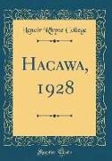Hacawa, 1928 (Classic Reprint)
