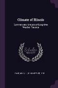 Climate of Illinois: Summary and Analysis of Long-time Weather Records
