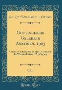 Göttingische Gelehrte Anzeigen, 1903, Vol. 1