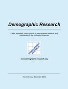 Demographic Research, Volume 9