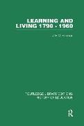 Learning and Living 1790-1960