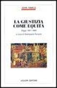 La giustizia come equità. Saggi (1951-1969)