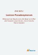 Lexicon Pseudonymorum