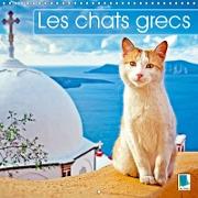 Les chats grecs (Calendrier mural 2019 300 × 300 mm Square)