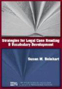 Strategies for Legal Case Reading and Vocabulary Development