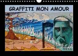 GRAFFITI MON AMOUR (Calendrier mural 2019 DIN A4 horizontal)