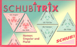 Schubitrix Nomen. Singular und Plural