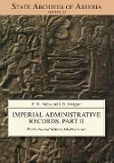 Imperial Administrative Records, Part II