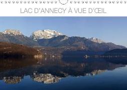Lac d'Annecy à vue d'oeil (Calendrier mural 2019 DIN A4 horizontal)