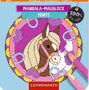 Mandala-Malblock Ponys