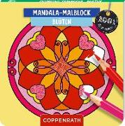 Mandala-Malblock Blüten