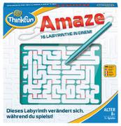 ThinkFun - 76320 - Amaze - ein sich veränderndes Labyrinth. Wer findet den Weg hinaus? Ein Knobelspiel für Jungen und Mädchen ab 8 Jahren