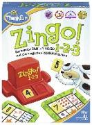 ThinkFun - 76352 - Zingo 1-2-3 - Das rasante Zahlen-Bingo für Kinder ab 4 Jahren. Erste Zahlen für die ganz kleinen. Ein Lernspiel-Lotto