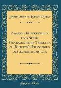 Zwanzig Kupfertafeln Und Sechs Genealogische Tabellen Zu Richter's Phantasien Des Alterthums Etc (Classic Reprint)