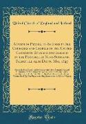 A Form of Prayer, to Be Used in All Churches and Chapels of the United Church of England and Ireland in the Province of Nova-Scotia on Friday the 14th