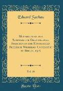 Mitteilungen Des Seminars Für Orientalische Sprachen an Der Königlichen Friedrich-Wilhelms-Universität Zu Berlin, 1916, Vol. 19 (Classic Reprint)