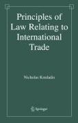 Principles of Law Relating to International Trade