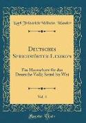 Deutsches Sprichwörter-Lexikon, Vol. 4
