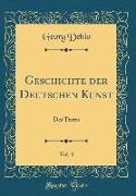 Geschichte Der Deutschen Kunst, Vol. 3: Des Textes (Classic Reprint)